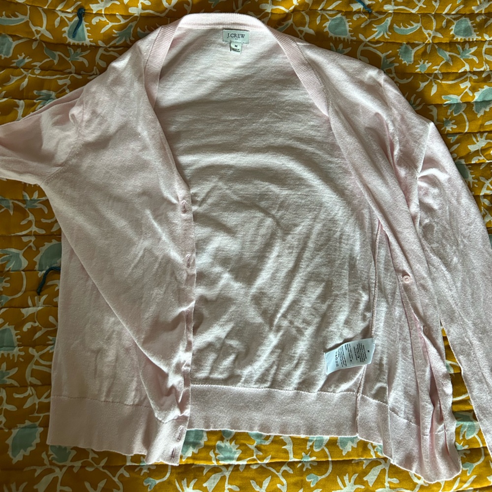 jcrew Pink cardigan